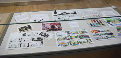A display of the artistic process that brings you Hi and Lois.